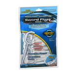 Sword Floss Disposable Floss/Picks Regular 50 each By Salonpas