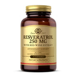 Resveratrol with Red Wine Extract 30 S Gels By Solgar