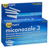Sunmark Miconazole 3 Vaginal Antifungal Prefilled Applicators Combination Pack 3 each By Sunmark