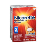 Nicorette Stop Smoking Aid Cinnamon Surge Gum 100 each By Nicorette