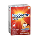 Nicorette Nicotine Polacrilex Gum Cinnamon Surge 100 each By Nicorette