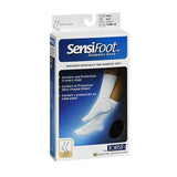 Jobst Sensifoot Mens And Womens Crew Style Diabetic Black Socks Small each By Jobst