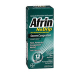 Afrin No Drip Pump Mist Severe Congestion 0.5 oz By Afrin