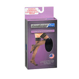 Scott Specialties Stockings Thigh-High 10-20 LAC BLACK, KPP X-LARGE 1 each By Scott Specialties
