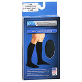 QCS Men's Medical Socks Firm Compression X-Large Navy 1 Pair By Qcs