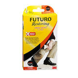남성용 Futuro 복원 드레스 양말 Over The Calf Black Firm Extra Large 각 3M
