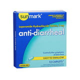 Sunmark Anti-Diarrheal 12 Caplets By Sunmark