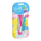 Gillette Venus Tropical Disposable Razors 3 each By Gillette