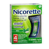 Nicorette Mini Lozenge Mint 81 each By Nicorette