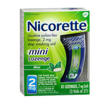 Nicorette Mini Lozenge Mint 81 each By Nicorette