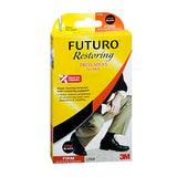 남성용 Futuro 복원 드레스 양말 Over The Calf Black Firm 각 대형 3M