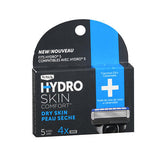 Schick Hydro 5 Blade Razor Cartridge Refill 4 each By Schick