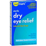 Sunmark Dry Eye Relief Lubricant Drops Count of 1 By Sunmark