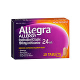 Allegra Adult 24 Hour Allergy Relief 15 tabs By Allegra