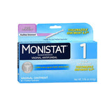 Monistat 1일 질 항진균 사전 충전 어플리케이터 각각 Monistat 제공