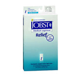 Jobst 릴리프 여성용 펌 서포트 오픈토 니하이 베이지 엑스트라 라지 각 By Jobst