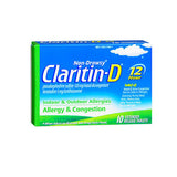 Claritin-D 12시간 알레르기 및 울혈 정제 10정 By Claritin