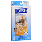 Jobst 불투명 압축 스타킹 15-20 클로즈 토 니하이 실키 베이지 Jobst 1개