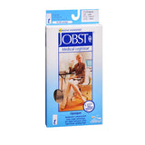 Jobst Opaque Compression Stockings 15-20 Closed Toe Knee Highs Silky Beige Large each By Jobst