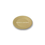 Wheat Straw Bagasse 6-Inch Compostable Fiber Ripple Edge Plate 20 CT(case of 12) By World Centric