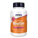 Biotin Extra Strength 120 vcaps By Now Foods