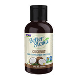 Better Stevia Liquid Sweetener Coconut 2 fl oz By Now Foods