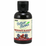 Better Stevia Liquid Sweetener Pomegranate Blueberry 2 fl oz By Now Foods