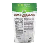 Organic Brazil Nuts Unsalted 10 Oz By Now Foods