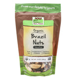 Organic Brazil Nuts Unsalted 10 Oz By Now Foods