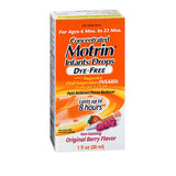Motrin Concentrated Dye-Free Infants Drops Original Berry Flavor 1 oz By Motrin