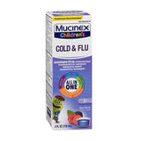 Childrens Cold Cough Sore Throat Liquid Mixed Berry 4 oz By Mucinex