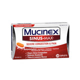 Mucinex Sinus-Max Severe Congestion Relief 20 CAP By Mucinex