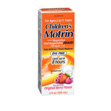 Motrin Children's Ibuprofen Oral Suspension Dye-Free Original Berry 4 oz By Motrin