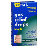 Sunmark Infants Gas Relief Drops Count of 1 By Sunmark