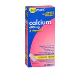 Sunmark Calcium With Vitamin D Tablets 60 Tabs By Sunmark