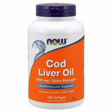 Cod Liver Oil 180 SoftGels By Now Foods