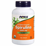 Organic Spirulina 120 Tabs By Now Foods