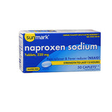 Naproxen Sodium 50 Caplets By Sunmark