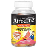 Airborne Gummies Assorted Fruit 42 Gummies By Airborne