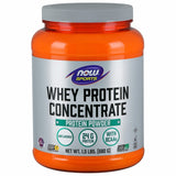 Whey Protein Concentrate Unflavored 1.5 lbs By Now Foods