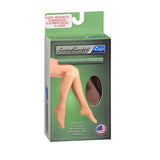 Knee High Stockings Sheer Moderate Compression Beige Medium Extra Large 1 Pair By Scott Specialties