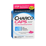 CharcoCaps Activated Charcoal Capsules 36 Caps By Emerson Healthcare Llc