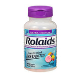 Rolaids Ultra Strength Assorted Fruit 72 Chewable Tablets By Rolaids