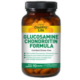 Glucosamine/Chondroitin Formula 90 Caps By Country Life