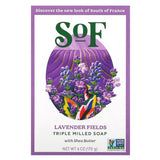 French Milled Oval Soap Lavender Fields 6 oz By South Of France Soaps