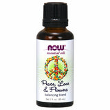 Peace-Love & Flowers Essential Oil Blend 1 Oz By Now Foods