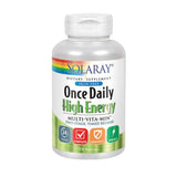 Once Daily High Energy Iron-Free 120 Caps By Solaray