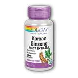 Korean Ginseng Root Extract 60 Caps By Solaray
