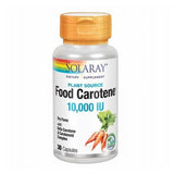 Food Carotene 30 Caps By Solaray
