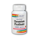 Chromium Picolinate Raspberry Lemonade 100 Lozenges By Solaray